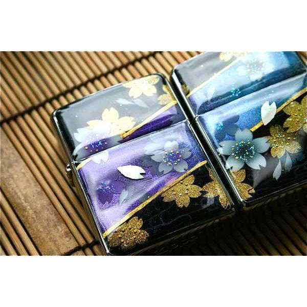 【桜色】ペアzippo「多」 匠の技！桜色限定ジッポ！職人の手作り！和柄オリジナル商品です！2商品購入で送料無料！の画像