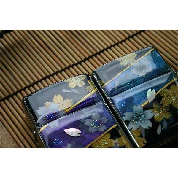 【桜色】ペアzippo「多」 匠の技！桜色限定ジッポ！職人の手作り！和柄オリジナル商品です！2商品購入で送料無料！の画像