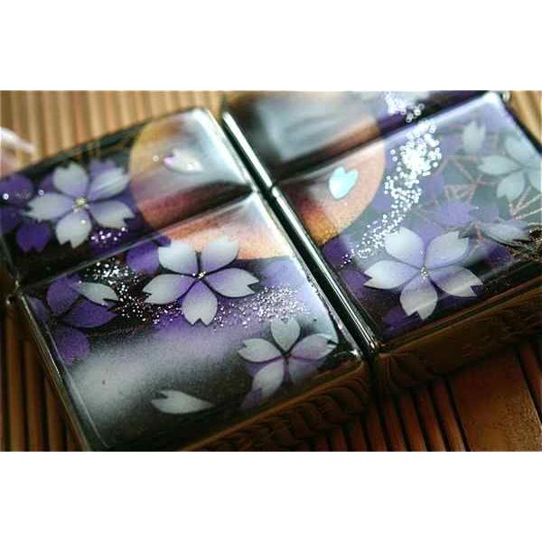 【桜色】ペアzippo「奈」 匠の技！桜色限定ジッポ！職人の手作り！和柄オリジナル商品です！2商品購入で送料無料！の画像