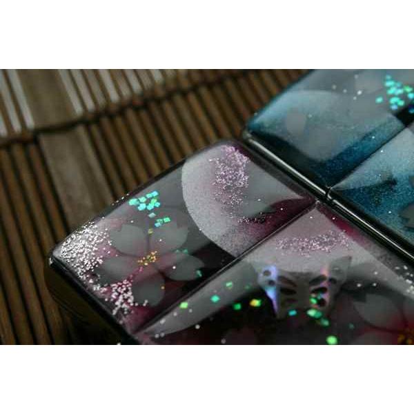 【桜色】ペアzippo「列」 匠の技！桜色限定ジッポ！職人の手作り！和柄オリジナル商品です！2商品購入で送料無料！の画像