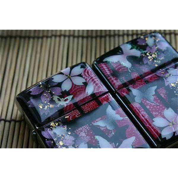 【桜色】ペアzippo「毛」 匠の技！桜色限定ジッポ！職人の手作り！和柄オリジナル商品です！2商品購入で送料無料！の画像