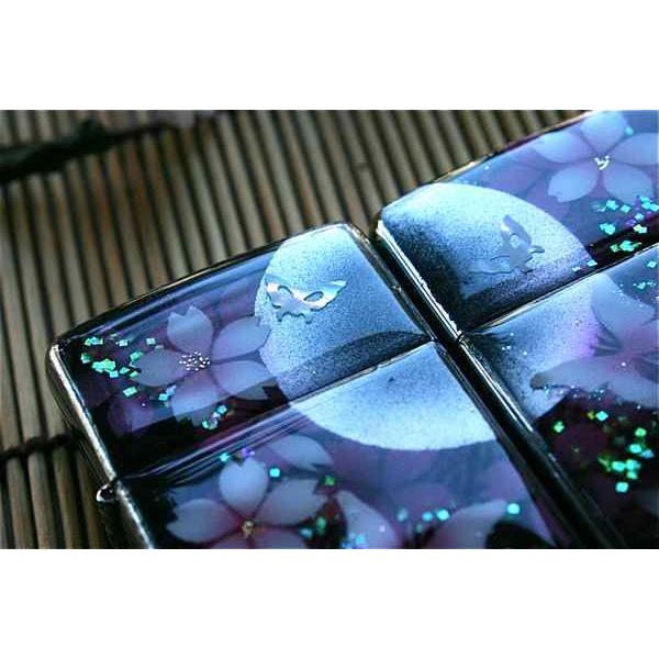 【桜色】ペアzippo「芽」 匠の技！桜色限定ジッポ！職人の手作り！和柄オリジナル商品です！2商品購入で送料無料！の画像