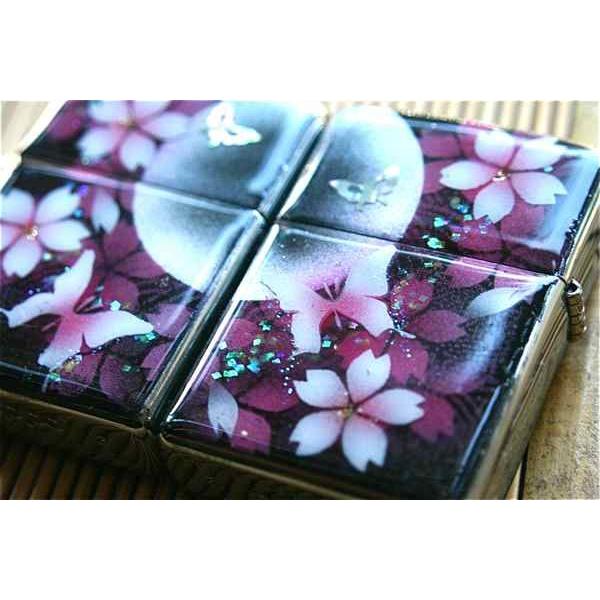 【桜色】ペアzippo「芽」 匠の技！桜色限定ジッポ！職人の手作り！和柄オリジナル商品です！2商品購入で送料無料！の画像