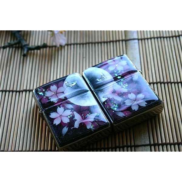 【桜色】ペアzippo「芽」 匠の技！桜色限定ジッポ！職人の手作り！和柄オリジナル商品です！2商品購入で送料無料！の画像