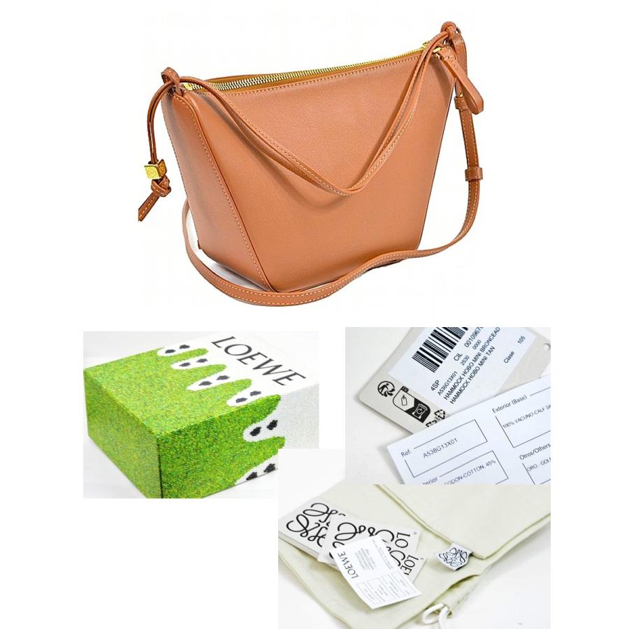LOEWE 【未使用品】ロエベ ハンモック ホーボーバッグ ミニ : サクラ 