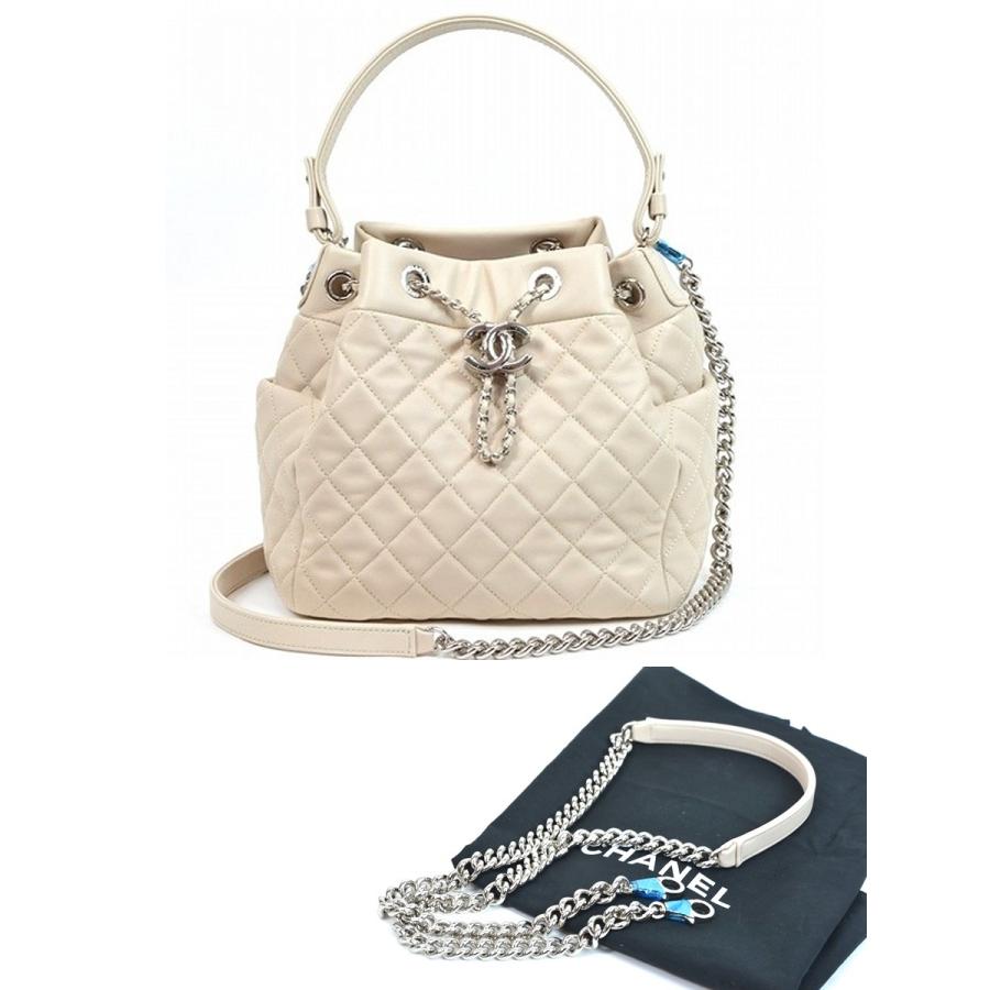 CHANELマトラッセチェーンバッグ CHANEL（シャネル） 【美品】CHANEL マトラッセ ハンドバッグ 2WAY