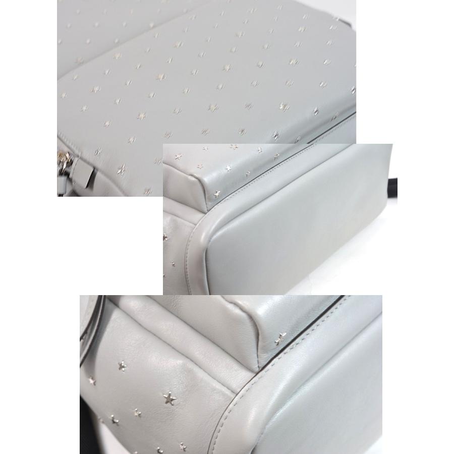 美品】JIMMY CHOO ジミーチュウ レザー バックパック_4