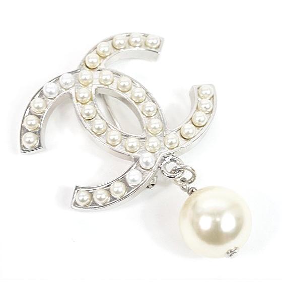 CHANEL（シャネル） 【美品】シャネル ブローチ ココマーク パール