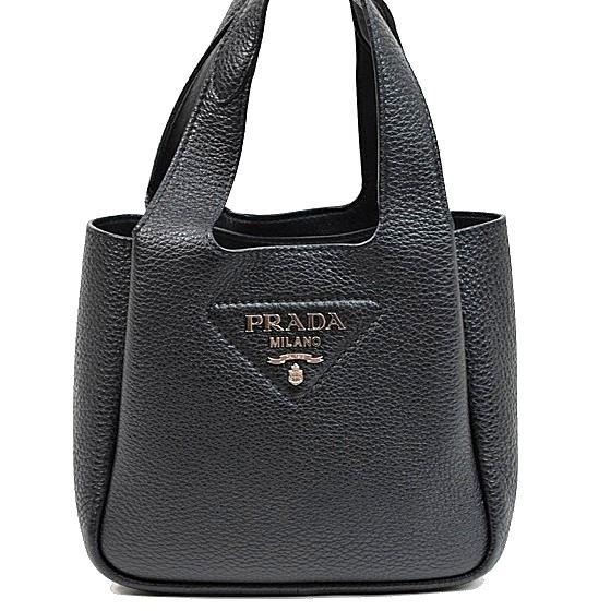 PRADA（プラダ） 【中古】プラダ 1BA349 レザー ミニ ハンドバッグ