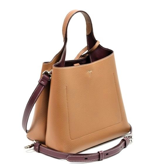 TOD'S（トッズ） 【超美品】 タイムレス ミニ レザー バッグ : サクラ