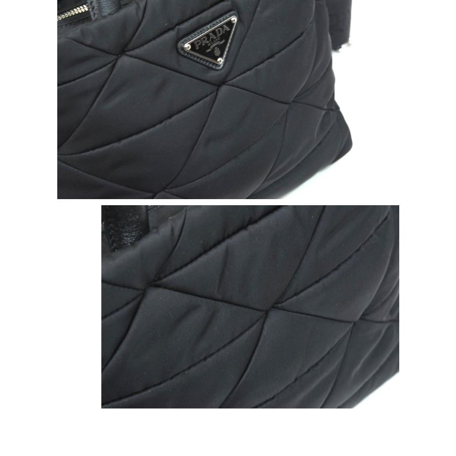 PRADA（プラダ） 【美品】プラダ 1BG373 スモール パデッド Re-Nylon