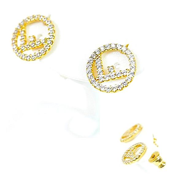 FENDI（フェンディ） 【美品】FENDI エフイズ ピアス : サクララウンジ