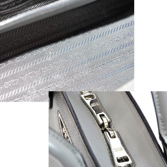 PRADA（プラダ） 【新品同様】プラダ 1BA269 クリステン サフィアーノ