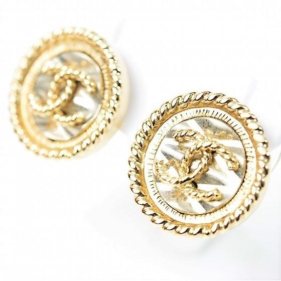 CHANEL 【美品】シャネル ココマーク ピアス : サクララウンジ