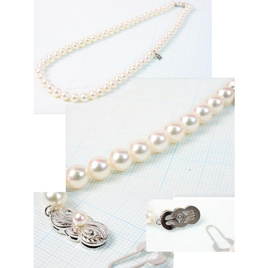 Mikimoto パール ネックレス 6.5㎜～7㎜ MIKIMOTO 【美品】 ミキモト パール ネックレス 6.5〜7.0mm