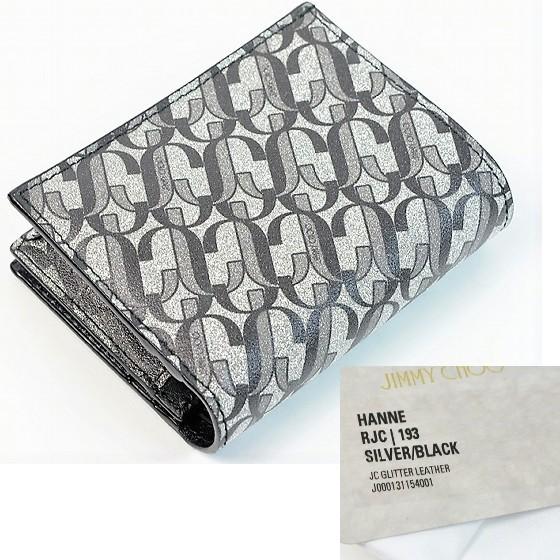 JIMMY CHOO 【新品・未使用】ジミーチュウ 財布 二つ折り ミニ財布  