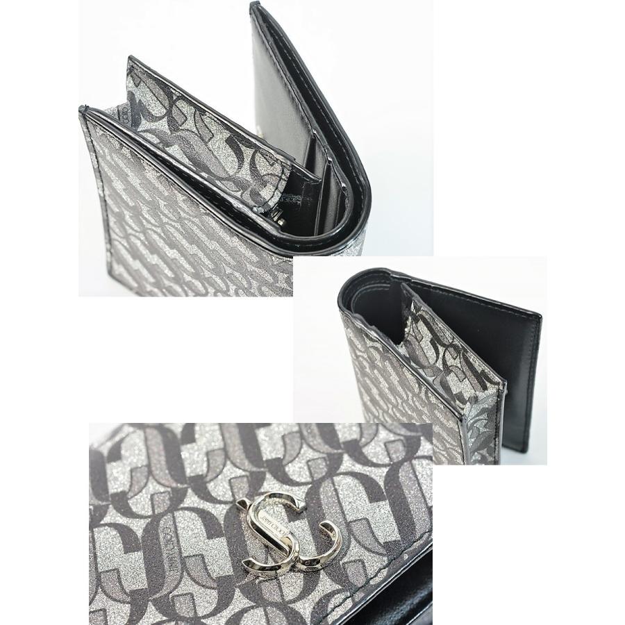 JIMMY CHOO 【新品・未使用】ジミーチュウ 財布 二つ折り ミニ財布  