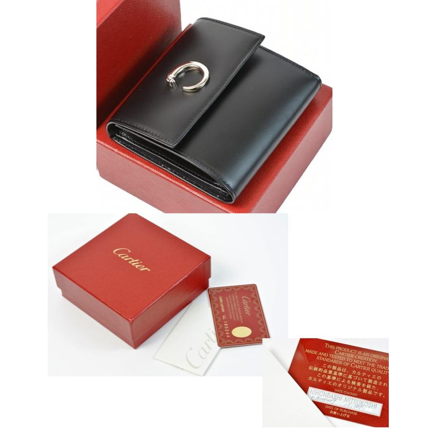 Cartier 【美品】カルティエ 財布 パンテール 三つ折り : サクラ Cartier 【美品】カルティエ 財布 パンテール 三つ折り : サクラ