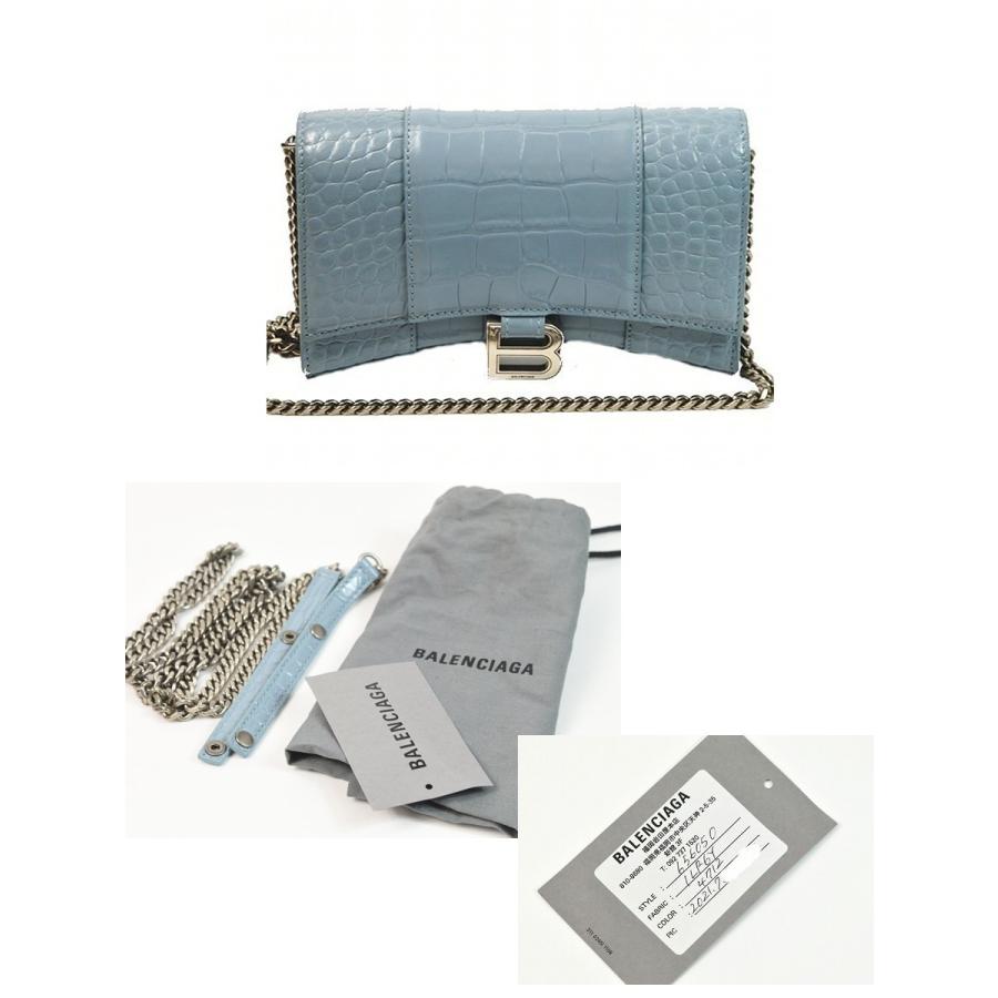 BALENCIAGA 【未使用品】バレンシアガ アワーグラス チェーン 