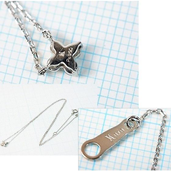 美品☆ヴァンドーム☆カローラ☆Pt950ダイヤ0.27ctネックレス ヴァンドーム青山 ダイヤモンド カローラ ネックレス Pt950 0.27ct