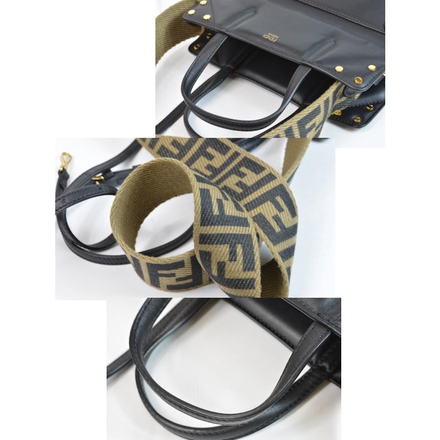 FENDI 【美品】フェンディ 8BT306 フリップ スモール ショルダーバッグ 
