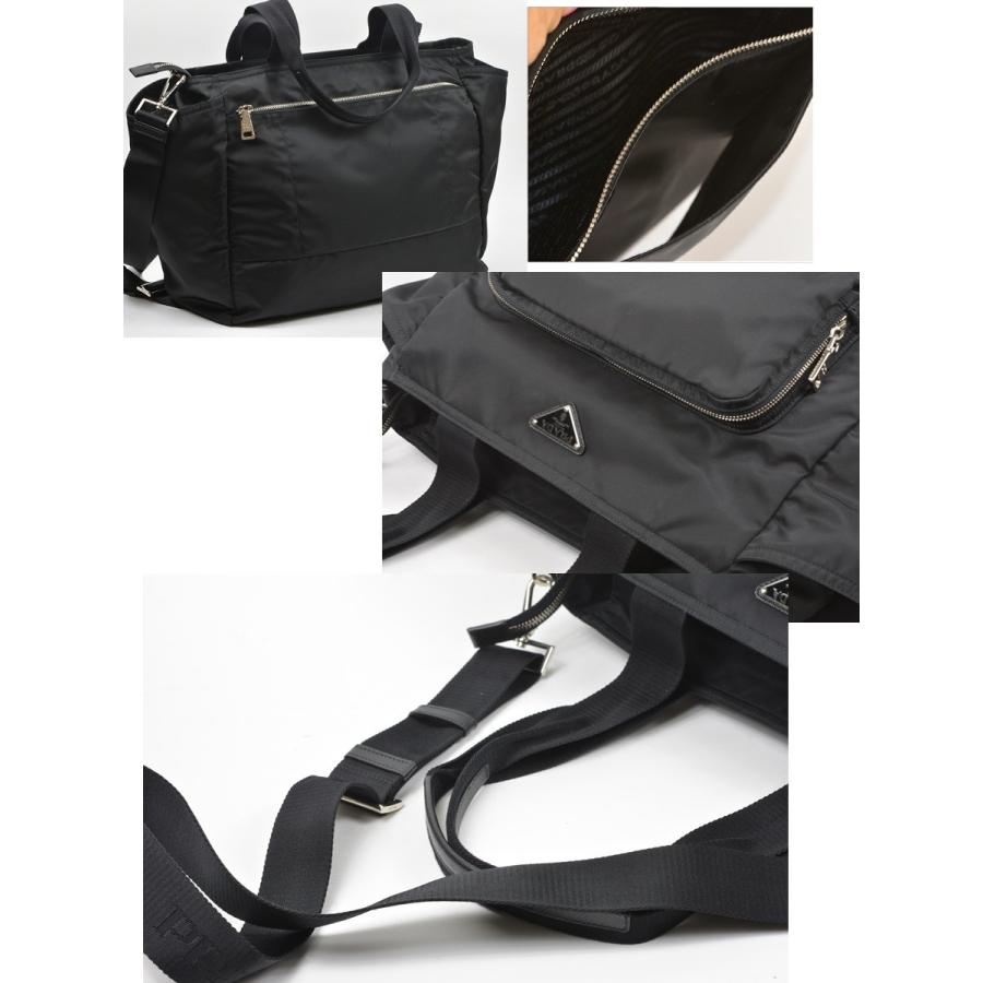 プラダ　バッグ PRADA プラダ ナイロン＆レザー 着脱ミニポーチ付き ショルダー