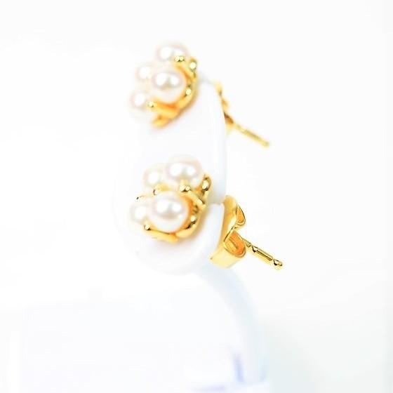 MIKIMOTO（ミキモト） 【超美品】ミキモト K18 パール ピアス 