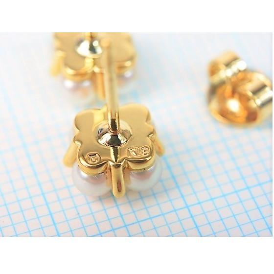 MIKIMOTO（ミキモト） 【超美品】ミキモト K18 パール ピアス