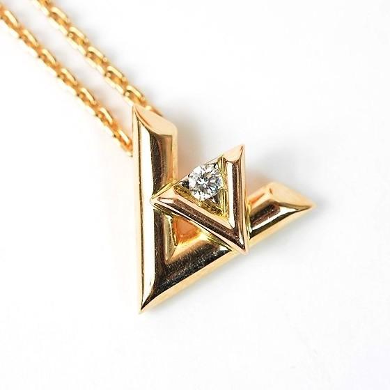LOUIS VUITTON 【超美品】ルイヴィトン ダイヤ ネックレス LOUIS VUITTON 【超美品】ルイヴィトン ダイヤ ネックレス