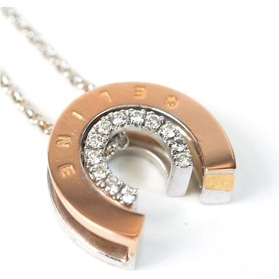 CELINE 【美品】セリーヌ K18 ダイヤ ネックレス : サクラ