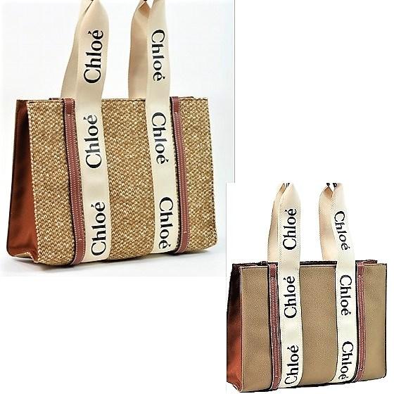 Chloe（クロエ） 【新品同様】クロエ バッグ ウッディ ミディアム