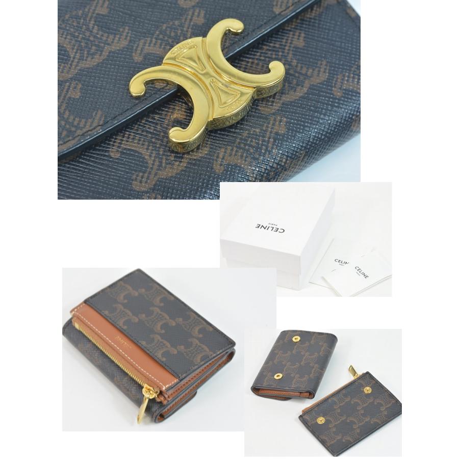 CELINE 【新品同様】セリーヌ コイン入れ付き コンパクト CELINE 【新品同様】セリーヌ コイン入れ付き コンパクト
