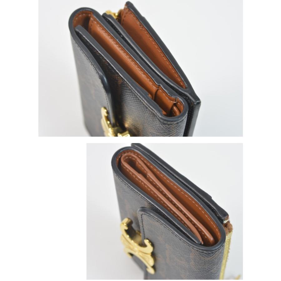 CELINE 【新品同様】セリーヌ コイン入れ付き コンパクト CELINE 【新品同様】セリーヌ コイン入れ付き コンパクト
