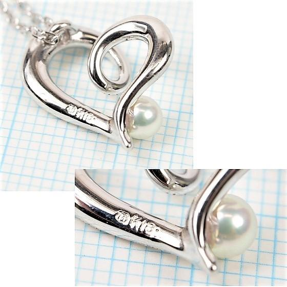 MIKIMOTO（ミキモト） 【美品】ミキモト K18WG ダイヤ パール