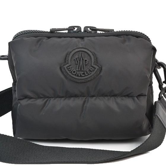 美品　モンクレール　MONCLER ショルダーバッグ　 8月30日まで MONCLER (モンクレール) ロゴ ボディストラップ付 ミニポーチ