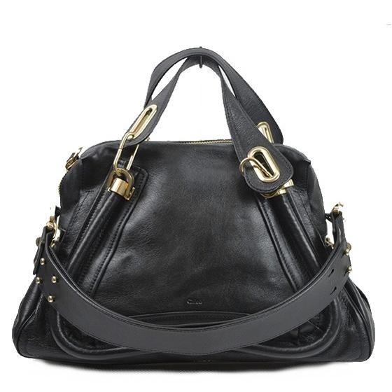 ✨袋・Gカード付き極美品✨クロエ　パラティ　2wayショルダーバッグ　ブラック ✨袋・Gカード付き極美品✨クロエ パラティ 2wayショルダー