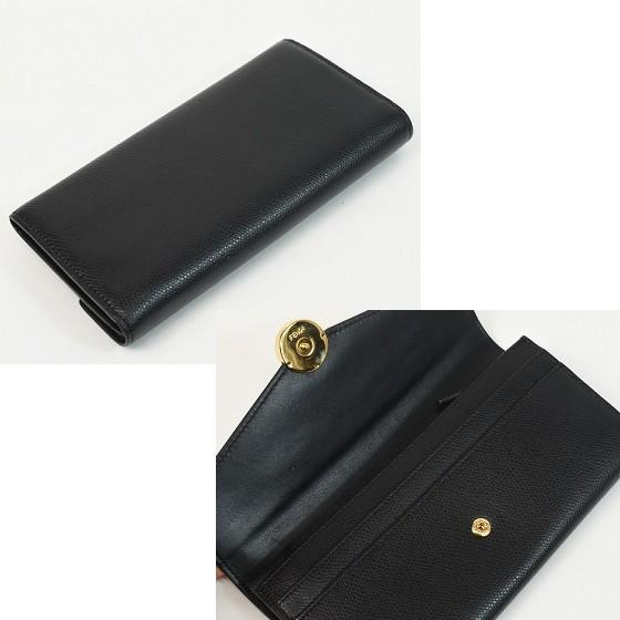 FENDI 【美品】フェンディ 8M0251 エフイズ 財布 二つ折り長財布  