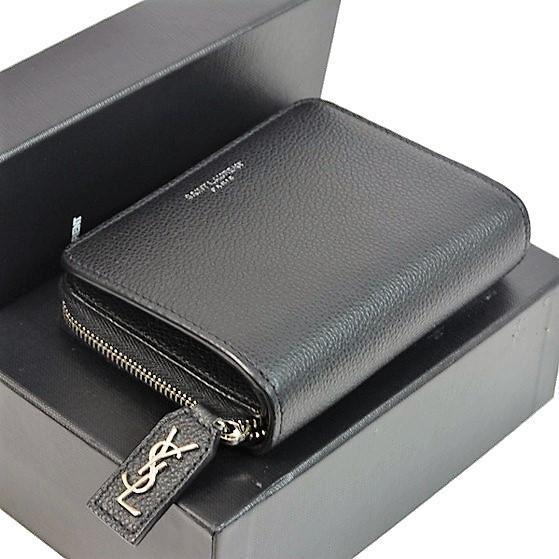SAINT LAURENT 【新品同様】サンローラン 財布 二つ折り