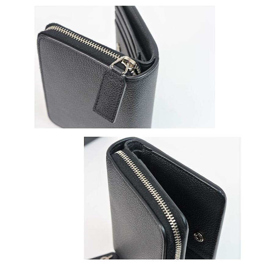 SAINT LAURENT 【新品同様】サンローラン 財布 二つ折り ラウンド