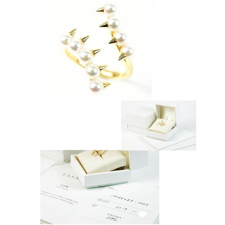 TASAKI 【美品】 タサキ 田崎真珠 デインジャーリング K18 TASAKI 【美品】 タサキ 田崎真珠 デインジャーリング K18