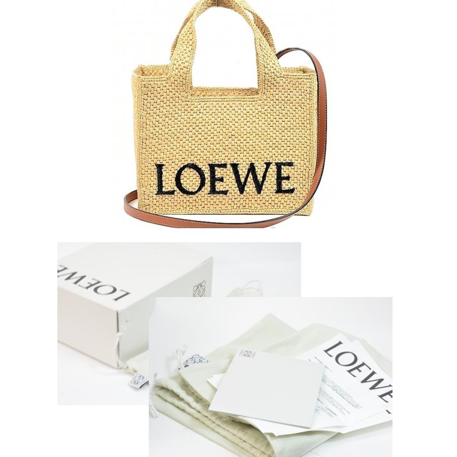 LOEWE 【新品同様】ロエベ バッグ フォント トート スモール
