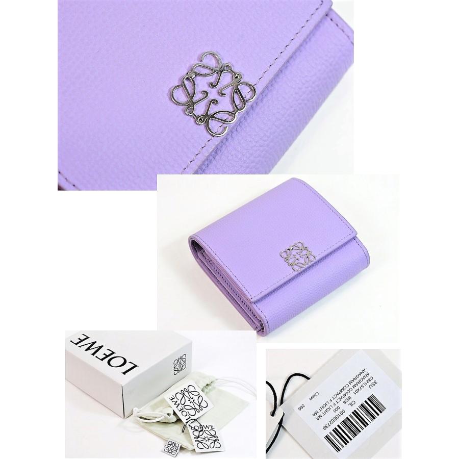 LOEWE（ロエベ） 【未使用品】ロエベ 財布 アナグラム コンパクト