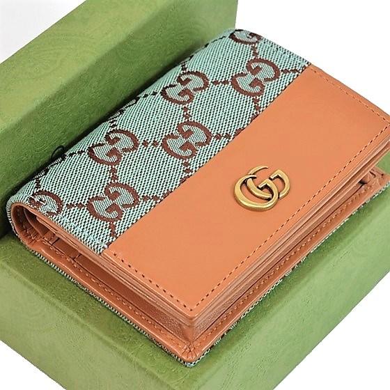 GUCCI 【未使用品】グッチ 財布 783118 二つ折り GG カード GUCCI 【未使用品】グッチ 財布 783118 二つ折り GG カード
