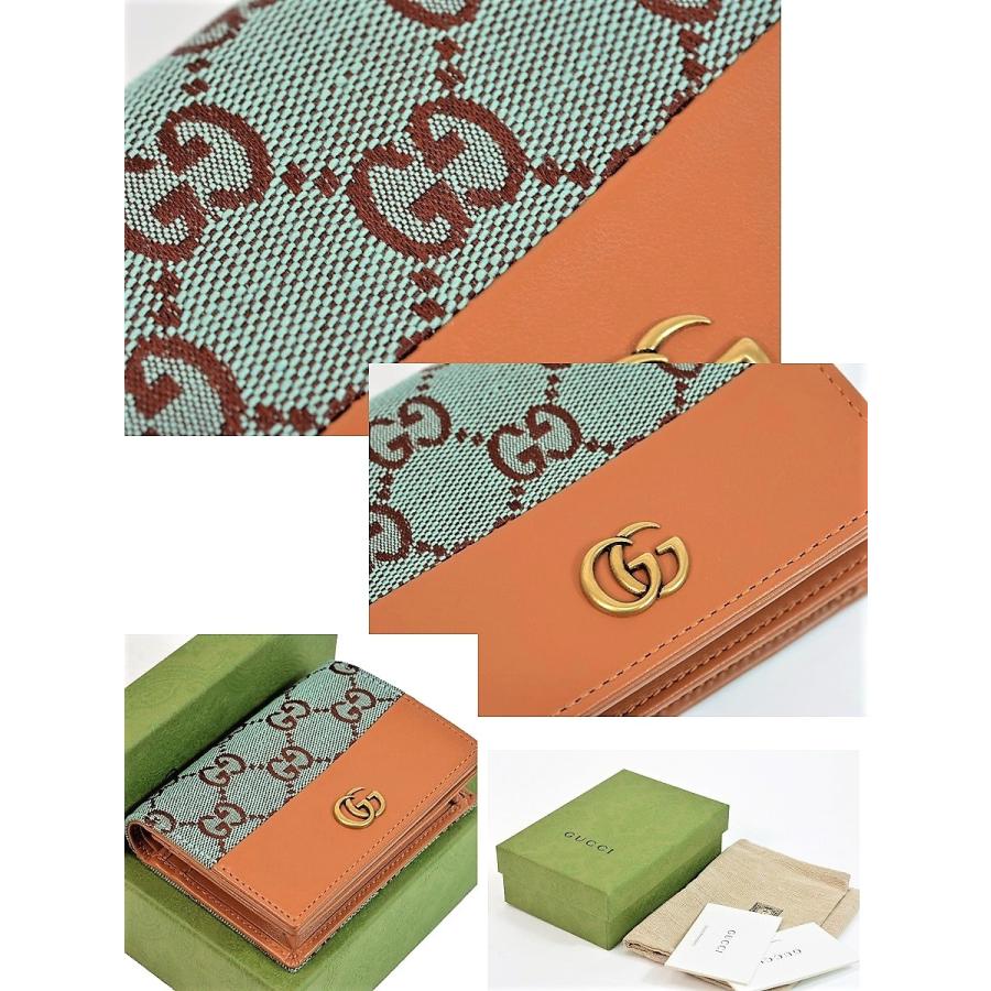 GUCCI 【未使用品】グッチ 財布 783118 二つ折り GG カード GUCCI 【未使用品】グッチ 財布 783118 二つ折り GG カード