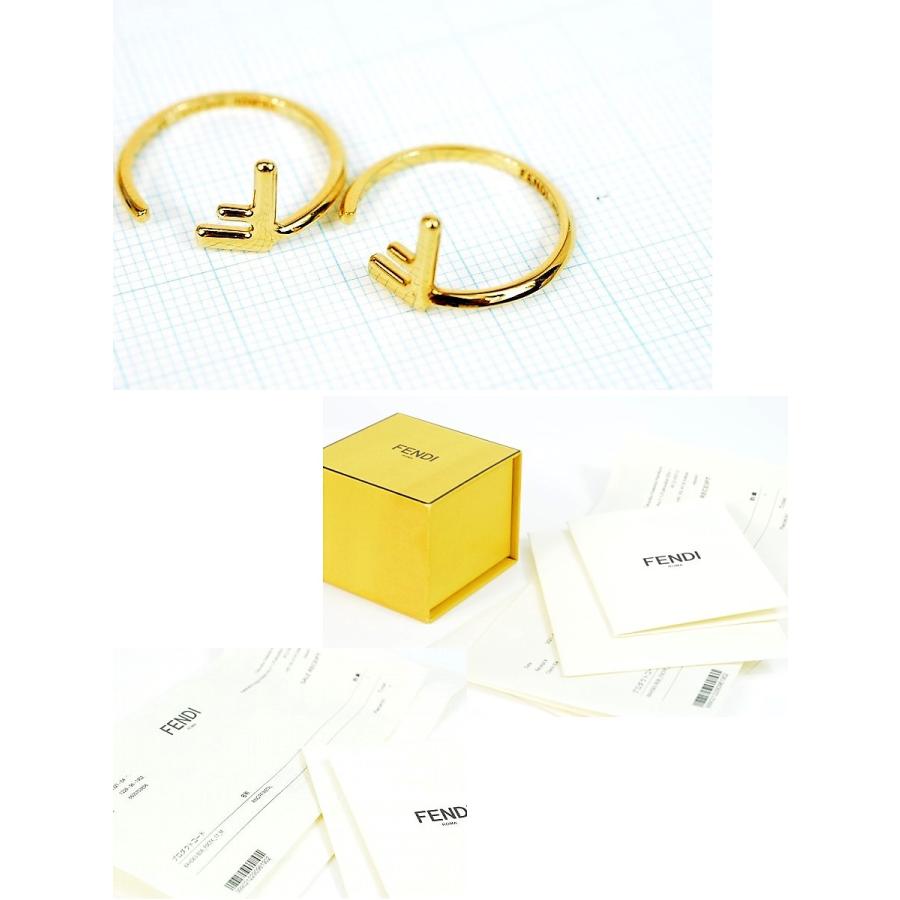 FENDI（フェンディ） 【新品同様】フェンディ リング FFリング M