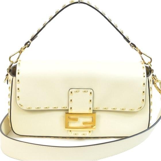 FENDI 【新品同様】フェンディ バゲット バッグ 2WAY ショルダー