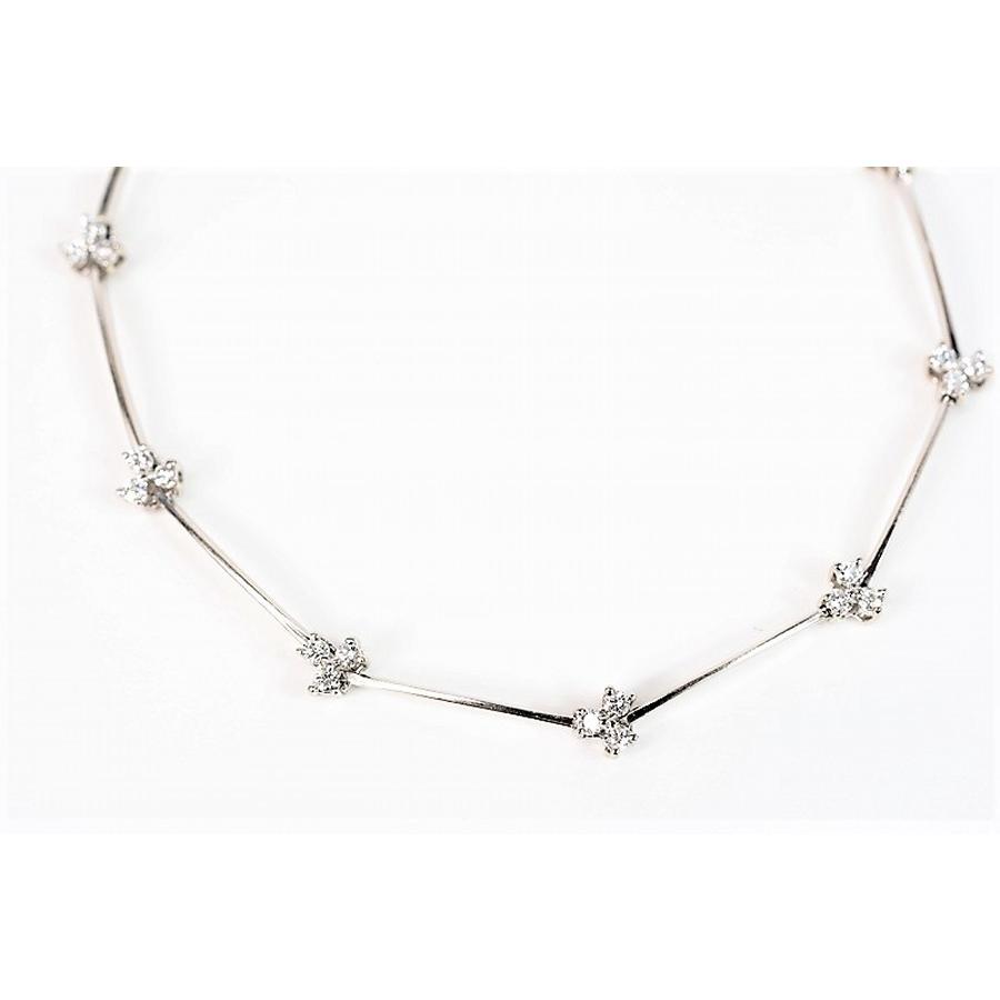 TASAKI（タサキ） 【美品】タサキ K18WG ダイヤ ブレスレット 0.24ct