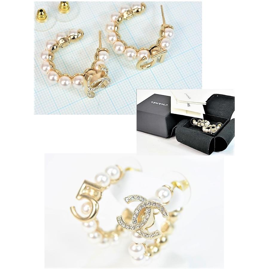 CHANEL（シャネル） 【新品同様】シャネル ピアス ココマーク ライン