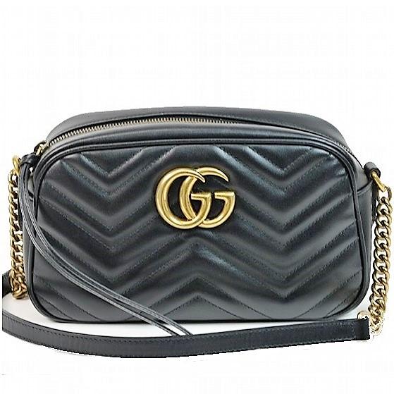 GUCCI（グッチ） 【新品同様】グッチ GGマーモント キルティング