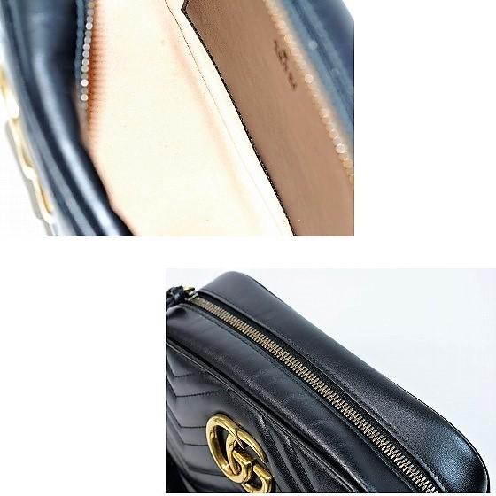 GUCCI（グッチ） 【新品同様】グッチ GGマーモント キルティング